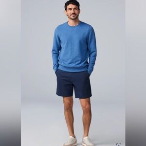 Mack Weldon NWOT Maverick Tech Chino Shorts Blue Size 40